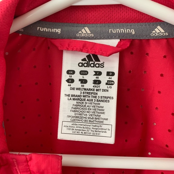 🤩 3 for $20 / Adidas pink windbreaker - Picture 3 of 7